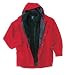 NEW Port Authority - 3-in-1 Jacket Red/Black-2XL