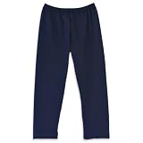 Chez Ami by Patsy Aiken Designs Girls Knit Capri Legging Navy Blue