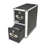 Vaultz VZ01094 2-Drawer Locking CD Storage Cabinet Holds up to 330 CDs (Black with Chrome Accents)