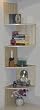 4D Concepts 99100 Hanging Corner Storage - Maple