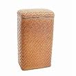 Elegante' Wicker Apartment Hamper Nutmeg