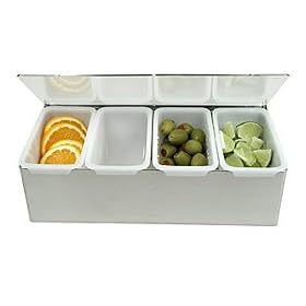 H1604 Bar Cocktail Garnishes Holder by Bar Supplies and Cocktail Accessories