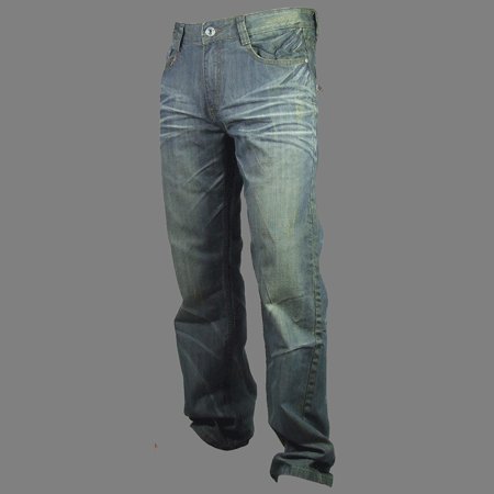 New Stylish Dress Casual Jeans Men's Blue En08