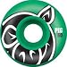 Pig Pig Head Green 60mm Skateboard Wheels (Set Of 4)