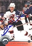 Bruce Driver, New Jersey Devils, 1990 Score Autographed Card