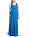 Nuka Women's Maternity Claire Maxi Dress,Cyan,Small