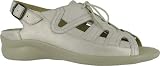 Durea Women's Emily Sandals,Bone Calf,9 W US
