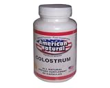 American Natural Colostrum 500 mg 60 caps Immune Support Antibacterial Antiviral