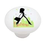 Fashion Shopping Decorative High Gloss Ceramic Drawer Knob