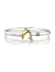 Sterling Silver Dolphin Bangle