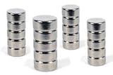 20 Stück mini-Magnete mit Superhaftkraft, 6 mm Durchmesser