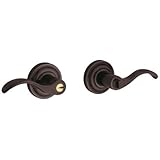 Baldwin 5255.412.LENT Wave Lever Keyed Entry Set, Distressed Venetian Bronze by Baldwin