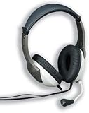 Compucessory Deluxe Multimedia Headset Headphones 3m Cord Ref CCS55221