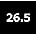 i:26.5cm ブラック　43BK