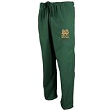 NCAA Notre Dame Fighting Irish Green Wordmark Scrub Pants (XXXXX-Large)