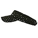 Glitter Visor-Black