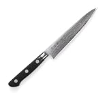Produkt-Bild: Tojiro Messer - japanische 37 Lagen Damastmesser HQ - kleines Gyuto Kochmesser - Klinge 15 cm - mit Edelstahl Zwinge - 505L