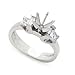 14k .65 Dwt Diamond White Gold Engagement Ring - JewelryWeb