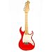 Barcelona 1/2-Size Mini Electric Guitar Package - Red image 4
