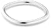 Silver Ladies B1271 Heavy Square Rounded Bangle