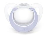 Produkt-Bild: NUK 10176033 - Silkon Beruhigungssauger (Schnuller) Genius f&uuml;r Jungen, extra soft, naturgeformt, Gr. 2, von 6 bis 18 Monate, 1 St&uuml;ck