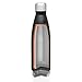 Double Wall Stainless Steel Thermal Travel Bottle, Vacuum Insulated, Copper Lined, 12oz. Capacity - Matte Gray