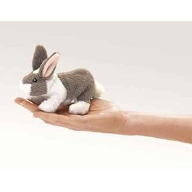  Folkmanis Puppet Mini Bunny Rabbit