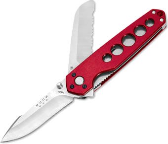 Buck Knives Code 3 CrossLock, Red by Buck Knives