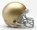 Notre Dame Fighting Irish Replica Mini Helmet w/ Z2B Mask