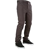 IMAGE OF KR3W K Slim Chino Pant - Men's Charcoal, 30