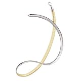Reversible 17in & 4mm Omega Necklace