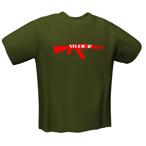 GamersWear T-Shirt AK47 olive Gr. XL