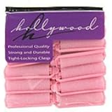 Hollywood Pink Foam Rollers 14 small 1/2"