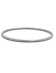 CleverEves 18Kt Gold W Solid Slip-On 2.9mm Bangle