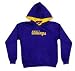 Minnesota Vikings Girls Medium Weight Hooded Top, Size= Small