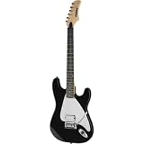 First Act M300 Double Cutaway Electric Guitar,Black