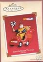 Hallmark Santa's Racin' Sleigh Ornament NASCAR