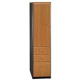Series A: Assembled Vertical Locker- Natural Cherry
