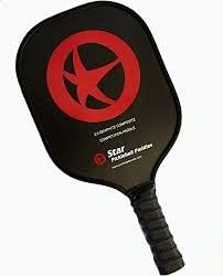 Star 2.0 Competition Pickleball Paddle (Black/Red)