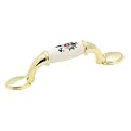 Amerock Flowers Pulls 4-pk. - Polished Brass