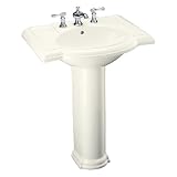 Bathroom Sink Pedestal by Kohler - K-2294-4 in Biscuit