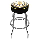 NHL Throwback Boston Bruins Padded Bar Stool