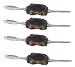 Crab Forks, set of 4