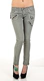 IMAGE OF Machine Jeans Army Zipper Skinny Jean - Olive - 7