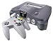  : Nintendo 64 Console with Two Controllers