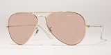 Ray Ban RB3025 LARGE METAL AVIATIOR Sunglasses - Choose Color and Size (55mm - 001 3E Arista Frame Pink Silver Gradient Mirror Lens)