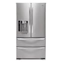 LG : LMX21981ST 20.5 cu. ft. Counter-Depth French Door Refrigerator