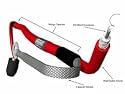 Nology 011 584 091 Red Hotwires Spark Plug Wires