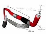 Nology (011 584 071 COROLLA) Red Hotwires Spark Plug Wires - 4AF, 4AFE - L4 - (incl. distributor cap) - Red