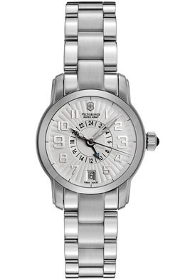 Ladies Swiss Army Vivante Dual Time Watch